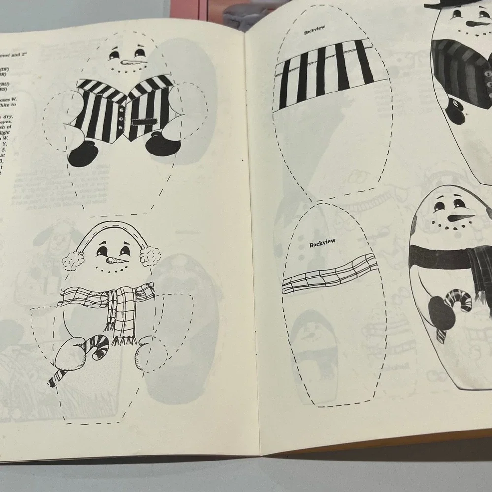 Craft Painting Books Lot of 2 Nesting Doll & Box Patterns‎